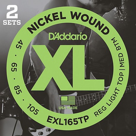 D'Addario EXL165TP Set de 2 Jgo.