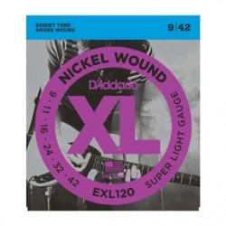 D'addario exl-120 09/42