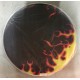 Parche Bombo Llamas 22"
