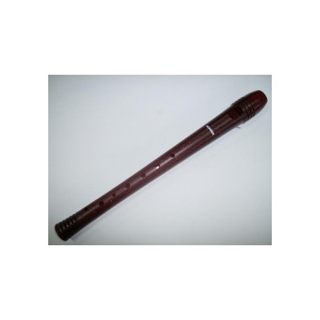Hohner flauta una pieza platico color rojo dig. alemana.