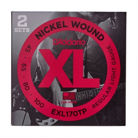 D'addario EXL170TP set 2 unidades 045/100 019954933784