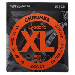 D'addario ECG23 010//048 entorchado plano
