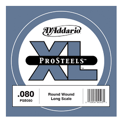 D'addario PSB80 Cuerda bajo Prosteel Long Scale