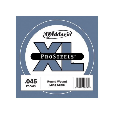 D'addario PSB045 Cuerda Bajo 045 Prosteel