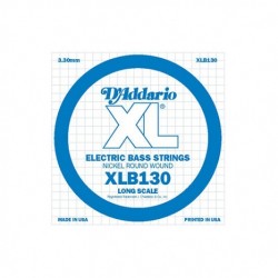 D'addario XLB130 Cuerda Bajo Nickel Long Scale