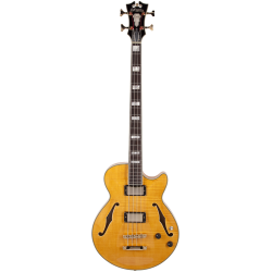 D'angelico Excel Bass Natural Semi Caja