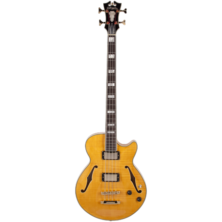 D'angelico Excel Bass Natural Semi Caja