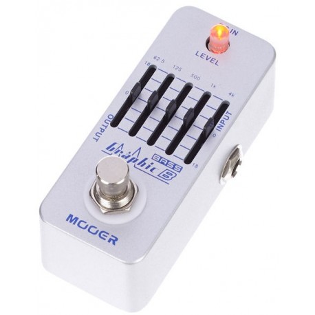 Mooer MEQ2 Graphic B Pedal Ecualizador para bajo