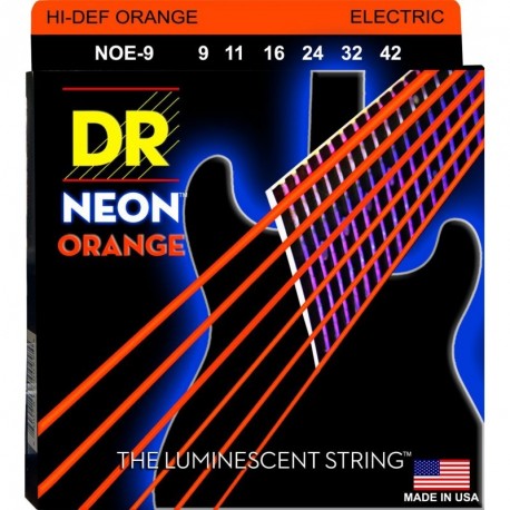 DR NOE9 Neon Orange 9-42 Jgo Elect.