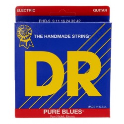 DR PHR9 9-42 Pure Blues Vintage puro nickel
