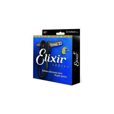 Elixir 92406 15cm jack codo - jack codo cable