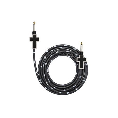 Bullet 12CW Cable Cruz Blanco/Negro 3,6m
