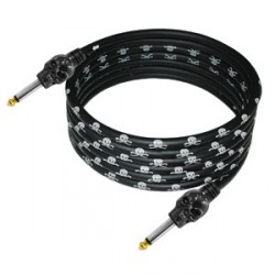 Bullet 12SKB Cable Calavera Negro 3,6m