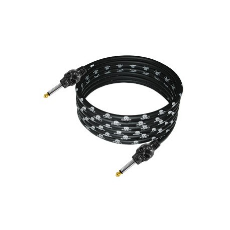 Bullet 12SKB Cable Calavera Negro 3,6m