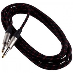 RockCable RCL30206TCC 6m Tela Negro - Jack recto