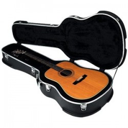 RockCase RCA10509S Estuche ABS Acústica Silver