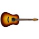 Seagull Studiobst Serie Artist Formato Dreadnought Sunburst Guitarra Acústica