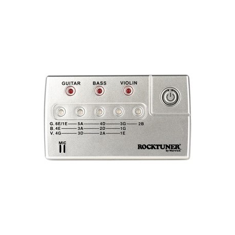 RockTuner RTT1 Afinador Guitarra, Bajo y Violín