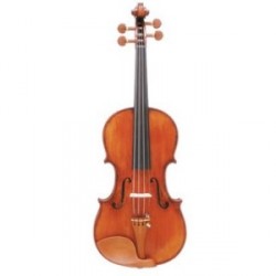 Cremona SV1400 Violín Solido Cuerpo Arce Flameado Fondo 1 Pieza