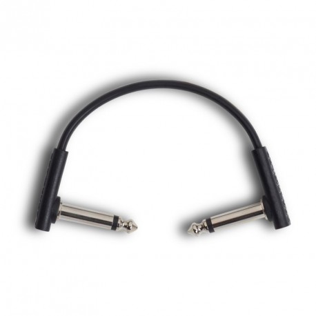 Rockboard Flat Patch Cable 20cm Negro