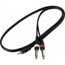 RockCable RCL20912D4 1,5m Jack mono - mini Jack estéreo