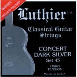 Luthier 45 Clásica set 45 Concert Dark Silver Juego