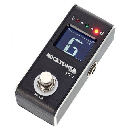 RockTuner RTPT1 Mini Pedal Tuner Afinador