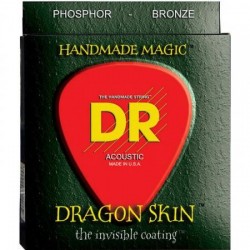 DR DSA10-2P Pack 2 Juegos Acústica Dragon Skin 10-48 Jgos