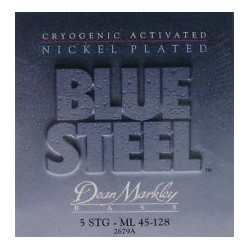Dean Markley 2678A Bajo 5 cuerdas Blue Steel NPS 45-125 Jgo