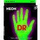 DR NGB545 Juego Bajo 5 cuerdas NEON Green 45-125