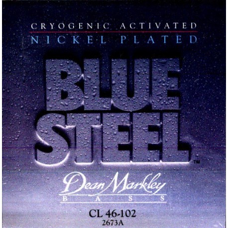 Dean Markley 2673A Bajo 4 cuerdas Blue Steel NPS 46-102 Jgo