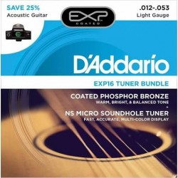 D'addario EXP16-CT15 pack jgo + turner