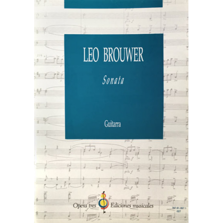 Brouwer. Sonata para guitarra
