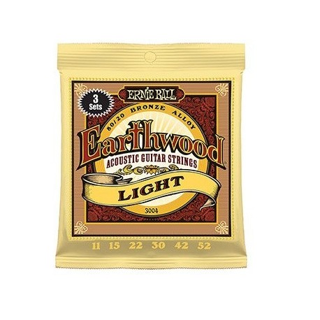 Ernie Ball Earthwood BZ 11-52 Pack 3
