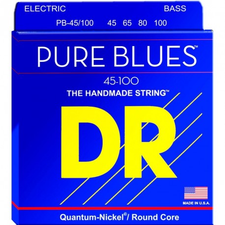 DR Bajo 4 cuerdas Pure Blues 45-100