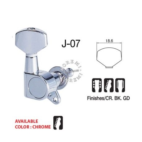 Proline WJ-07BK clavijero 6 en linea negro