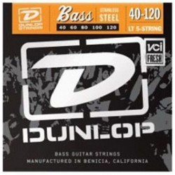 Dunlop Bajo 5 cuerdas Steel 40-120