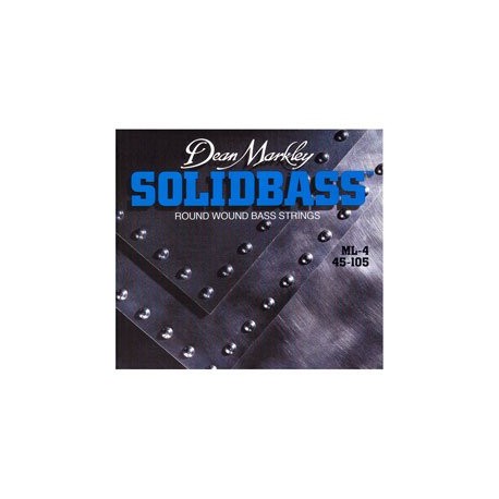 Dean Markley Bajo 4 cuerdas Solid Bass 45-105