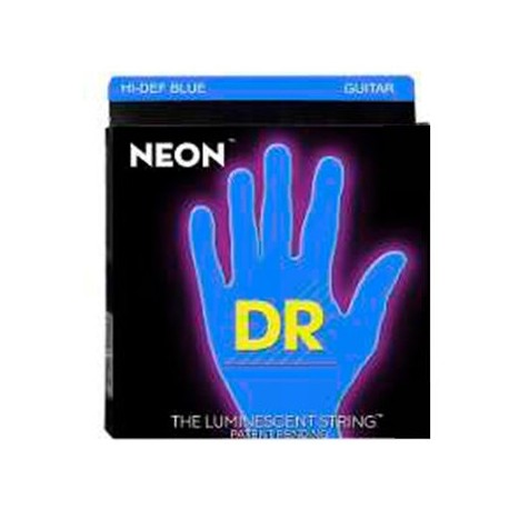 DR Bajo 5 cuerdas Neon Blue 45-125
