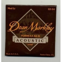 Dean Markley Acústica Formula 82/R 12-54