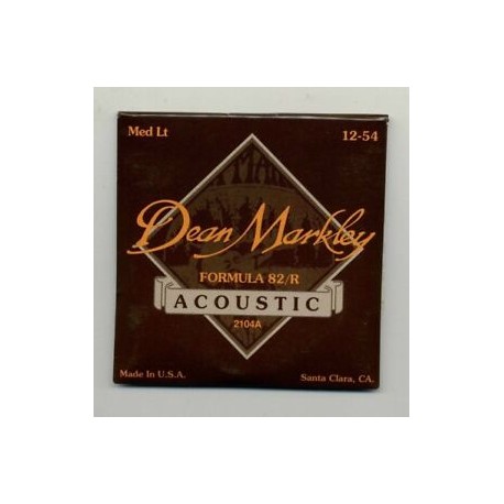 Dean Markley Acústica Formula 82/R 12-54