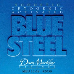 Dean Markley Acústica Blue Steel 13-58