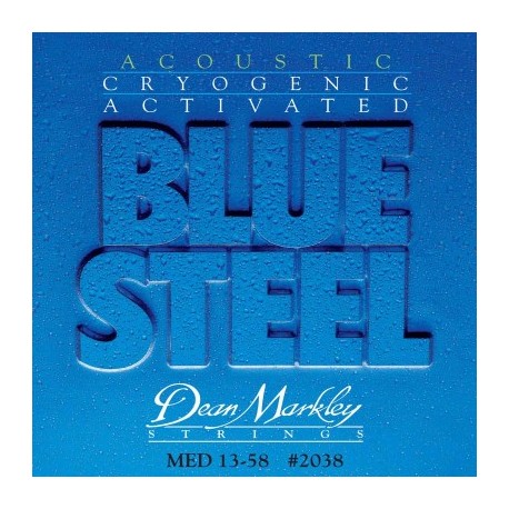 Dean Markley Acústica Blue Steel 13-58