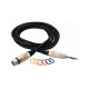 RockCable RCL30390D6FBA 10m XLR hembra - Jack recto Balanceado