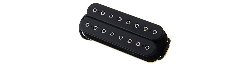 Pastillas para guitarras de 8 cuerdas