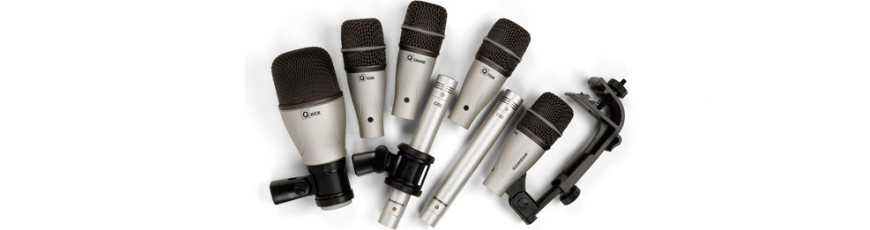 Micr&oacute;fonos para bater&iacute;a